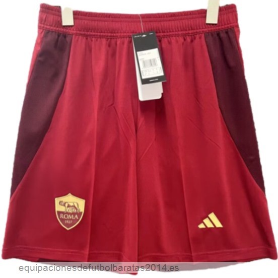 Nuevo 1ª Pantalones As Roma 24/25 Rojo Baratas